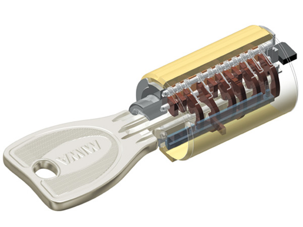 Other.  [Double Rock ・ Crime prevention thumb turn ・ Progressive cylinder key] Installing a reliable "progressive cylinder key" to double the entrance door. Sickle dead bolt lock and security thumb, such as, We take crime prevention measures from various directions. (Conceptual diagram)