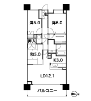 Floor: 3LDK + BW (big walk-in closet), the occupied area: 71.41 sq m, Price: 48,980,000 yen, now on sale