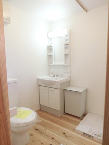 Washroom. Separate vanity, Undressing space