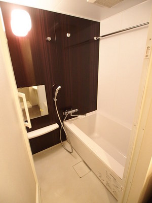 Bath. State-of-the-art unit is the color of the panel is also beautiful