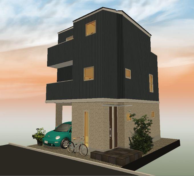 Building plan example (Perth ・ appearance). It will be the appearance Perth of reference. 
