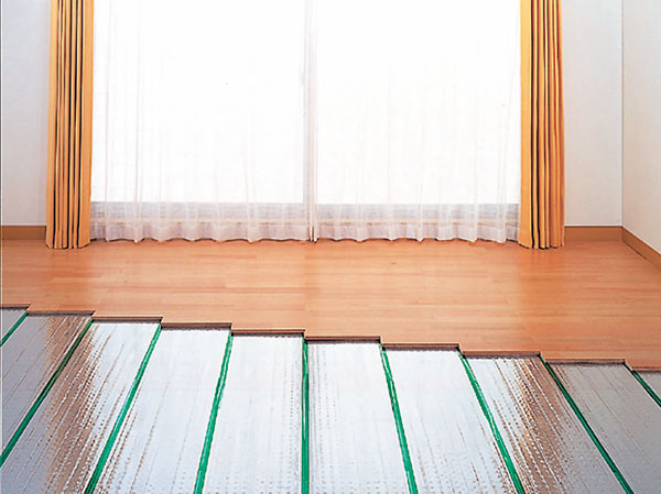 Interior.  [TES hot water floor heating] Healthy TES hot water floor heating of all households living warm thoroughly from the feet ・ Standard equipment on dining.