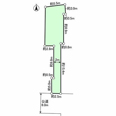 Compartment figure. Site plan