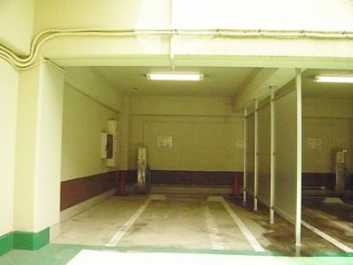 Parking lot. It is a car wash in the basement parking lot.