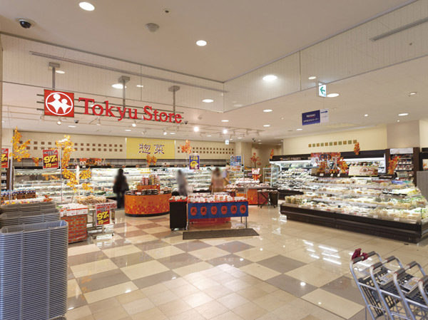 Surrounding environment. Musashikoyama building Tokyu Store Chain (about 210m ・ A 3-minute walk)