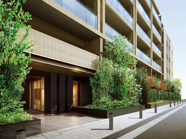 Entrance Rendering CG