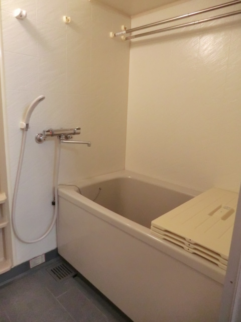 Bath. Relaxing bath time in the spread of the type of bathtub.