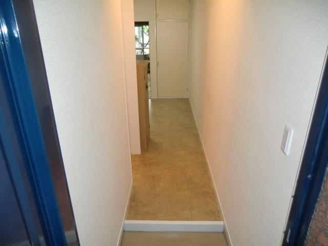 Entrance. You can not see the room immediately entered.