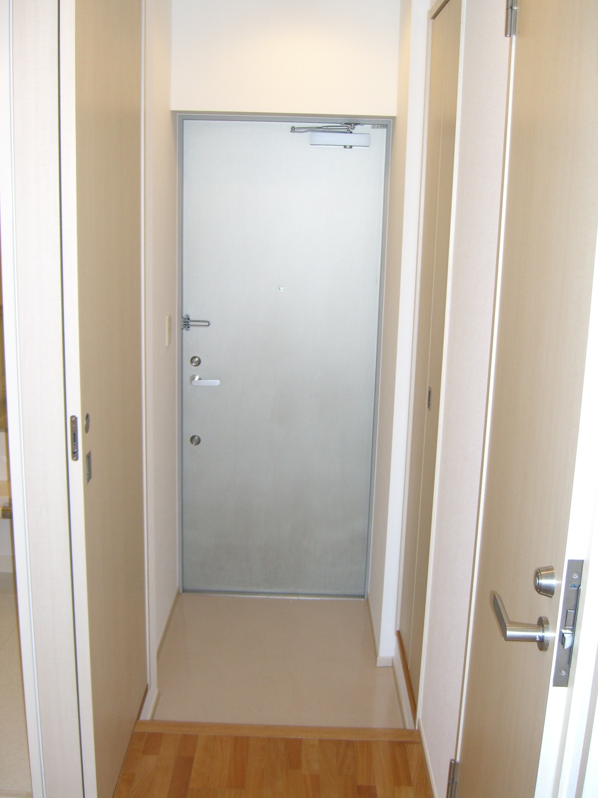 Entrance. The entrance from the living room