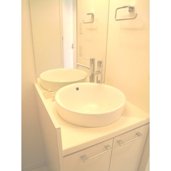 Washroom. Separate vanity