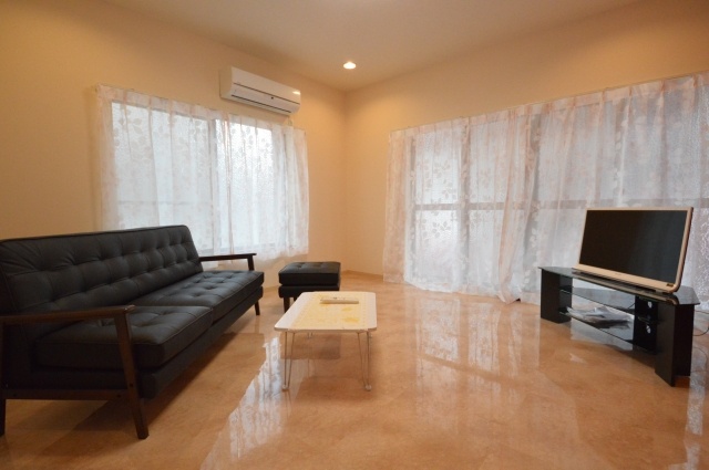 Living and room. Shared space