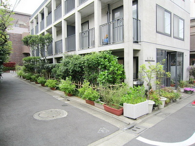 Entrance. Building entrance