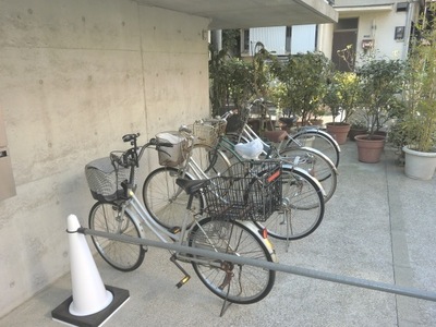 Other common areas. Bicycle-parking space