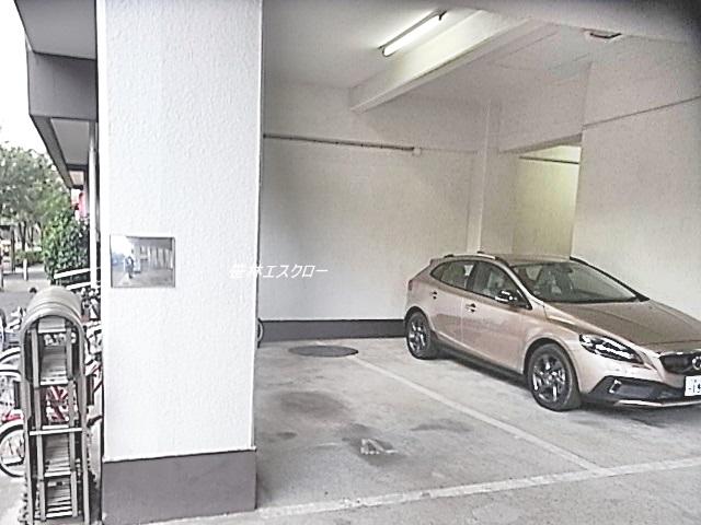 Parking lot. Common areas