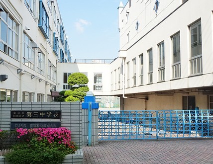 Junior high school. Third 789m up to junior high school (junior high school)
