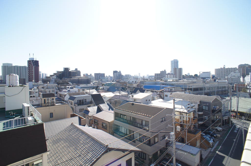 View. Open-minded view overlooking from the balcony