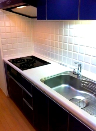 Kitchen. Stylish kitchen space