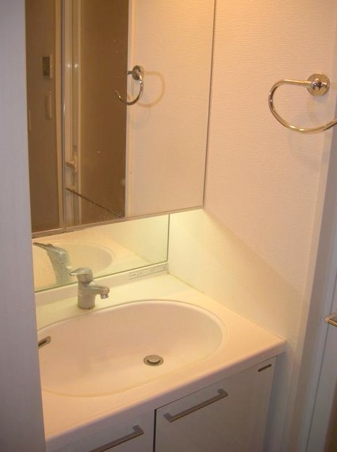 Washroom. Independent wash basin