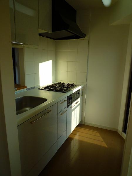 Kitchen. Bright, functional counter kitchen