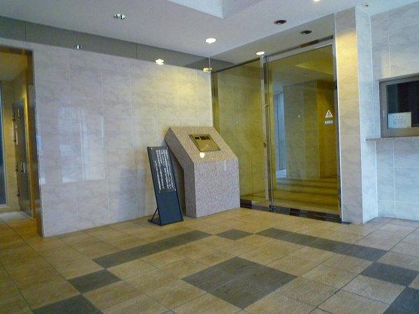 lobby. Simple and functional entrance