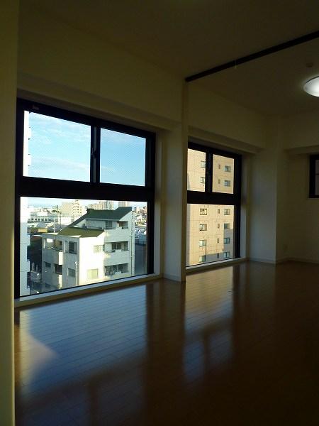 Living. It is facing east, but is bright even after the noon because windows often