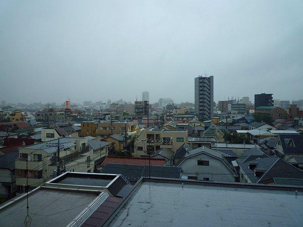 View photos from the dwelling unit. It is the west side of the view from the roof balcony. It is the day that was cloudy but is this view.