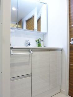 Wash basin, toilet. ~ Interior was completed ~