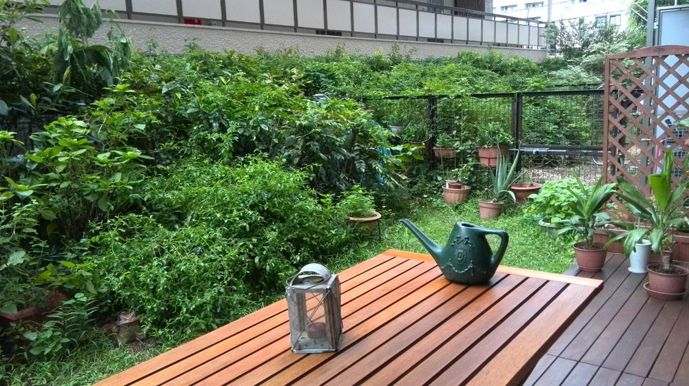 Garden. Terrace + private garden (about 50.85 sq m) (11 May 2013) Shooting