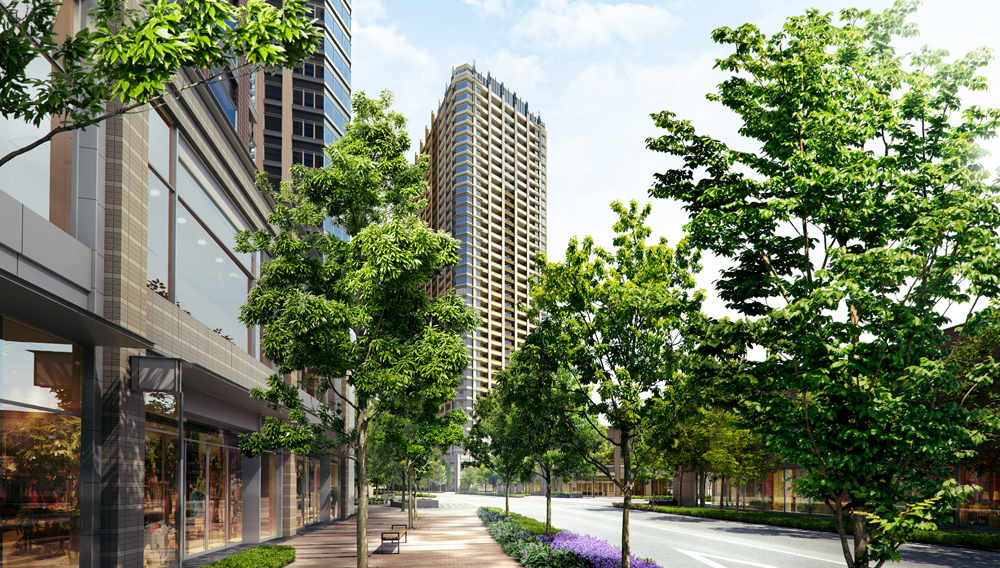 Park City Osaki The Tower. (living ・ kitchen ・ bath ・ bathroom ・ toilet ・ balcony ・ terrace ・ Private garden ・ Storage, etc.)