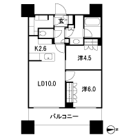 Floor: 2LD ・ K + SIC, the occupied area: 57.44 sq m, Price: TBD