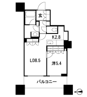 Floor: 1LD ・ K, the occupied area: 43.89 sq m, Price: TBD
