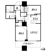Floor: 2LD ・ K + WIC + SIC, the occupied area: 59.49 sq m, Price: TBD