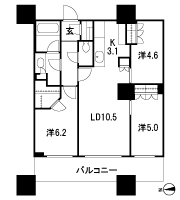 Floor: 3LD ・ K + WIC + SIC, the occupied area: 69 sq m, Price: TBD