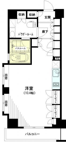 Floor plan. Price 21,200,000 yen, Occupied area 32.09 sq m