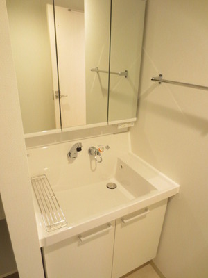 Washroom. Independent wash basin