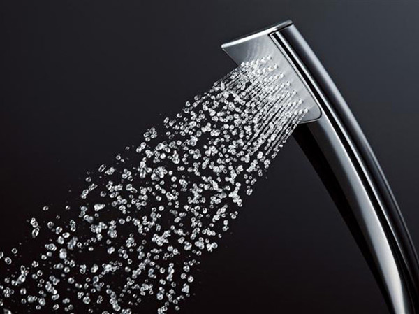 Bathing-wash room.  [Air-in shower] While a water-saving, It has been achieved bathed comfort of kindness full of new sensation. It is the beginning of the shower time to meet the mind.