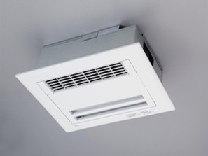 Bathing-wash room.  [Air Heating dryer] In bathroom, Clothes drying of laundry also safe on a rainy day ・ ventilation ・ Equipped with a bathroom ventilation heating dryer that can bathroom heating.