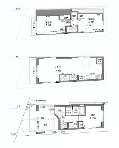 Building plan example (floor plan). Building plan example