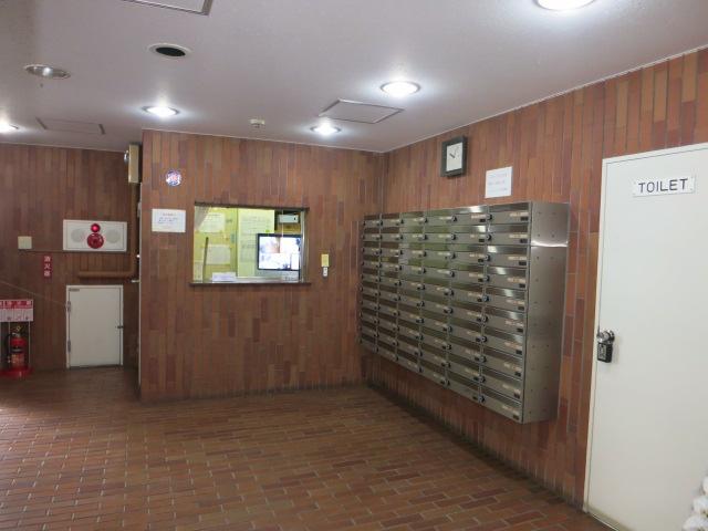 Entrance. Because of janitor live-in, So it is safe. And better management situation.