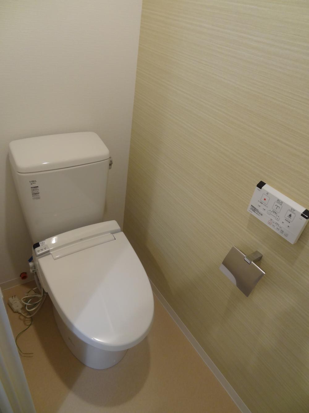 Toilet. With hot toilet seat