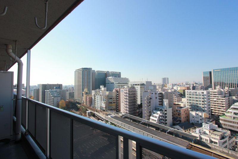 Balcony. View from the balcony