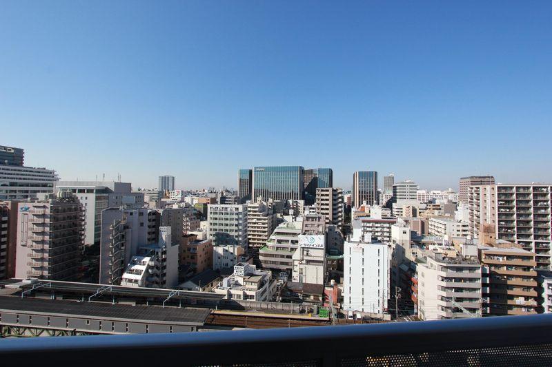 Balcony. View from the balcony