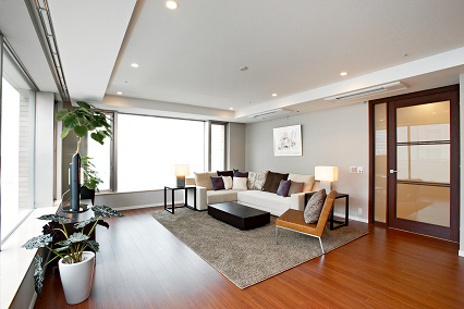 Living and room.  ※ Model room furniture is not attached. Please note.