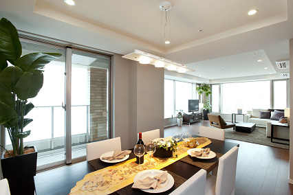 View.  ※ Model room furniture is not attached. Please note.