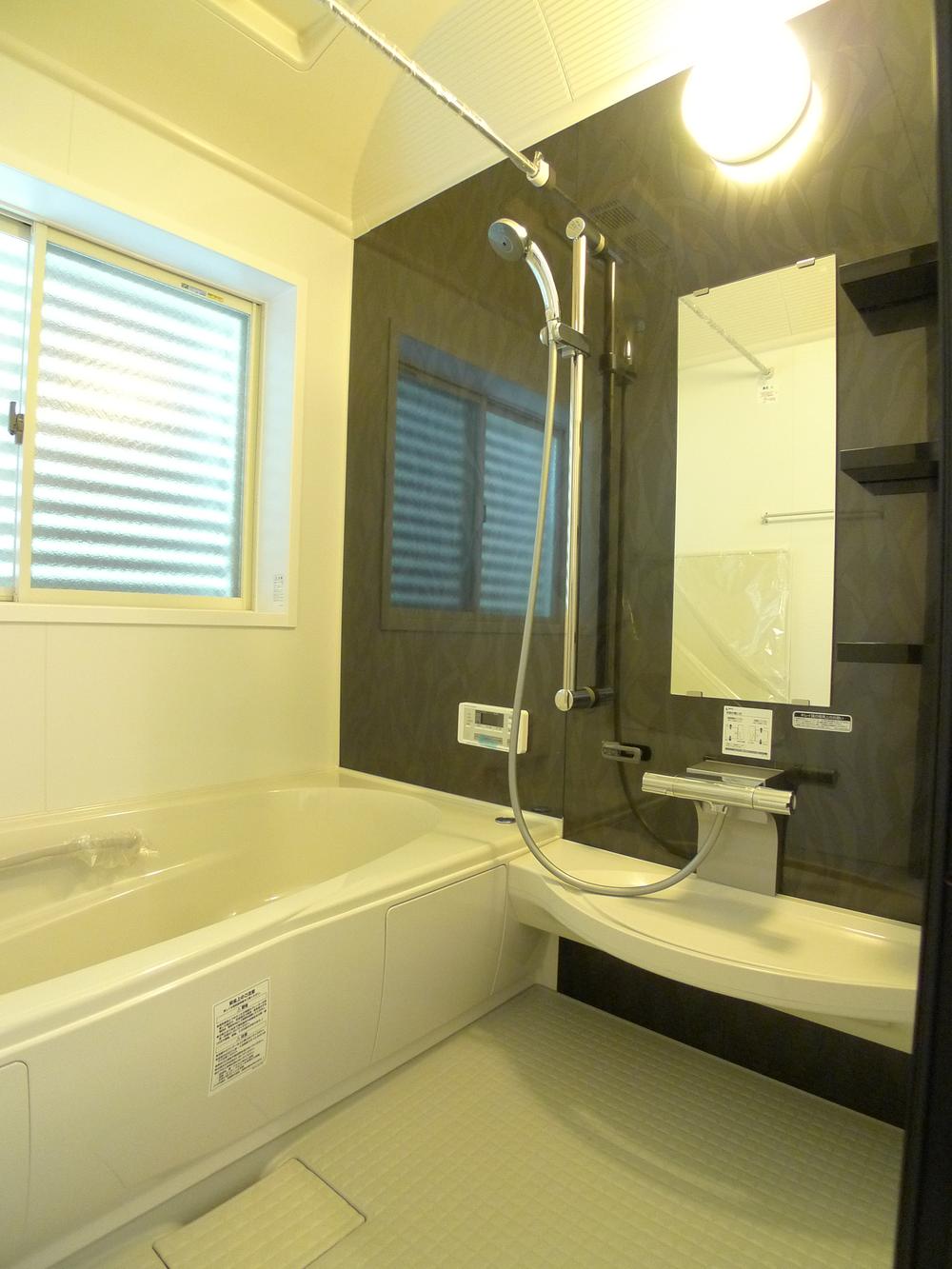 Bathroom. Windowed bathroom of the dome ceiling