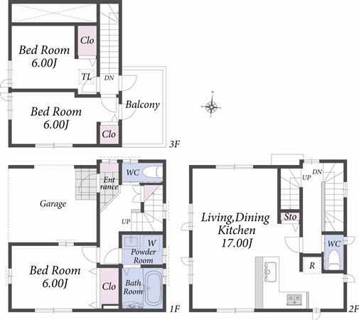 Floor plan. Floor plan A Building