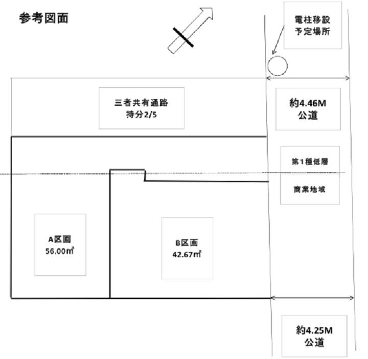The entire compartment Figure. Hatanodai 6-chome The entire compartment Figure