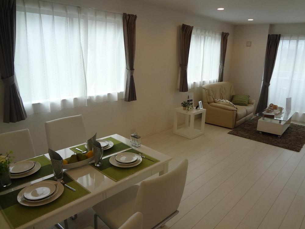 Building plan example (introspection photo). living ・ Dining construction cases