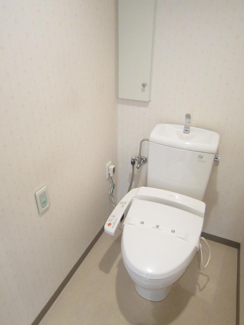 Toilet. Toilet with a bidet function
