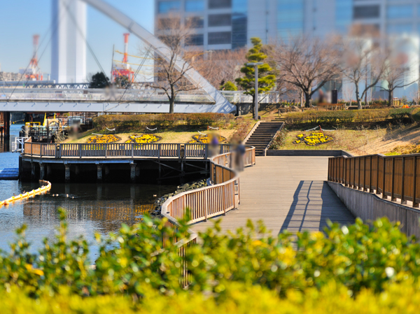 Surrounding environment. Higashi marine park (6-minute walk / About 480m)
